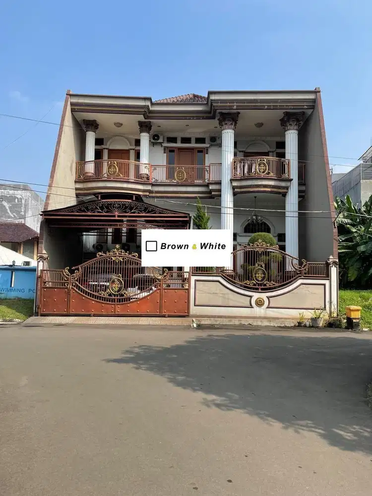 Rumah Mewah, Dalam Cluster, Dekat Stasiun Depok Lama, Dijual Cepat