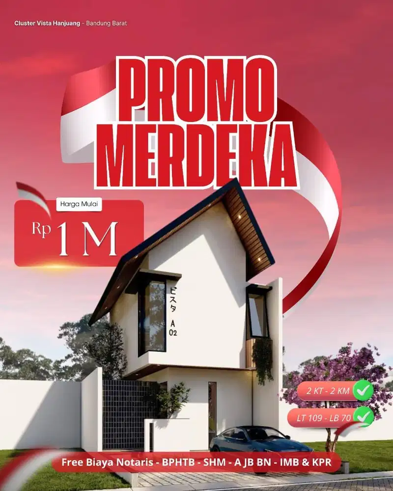 Siap Huni! Tinggal Pindahan Rumah di Cluster Sayap Sarijadi Cihanjuang