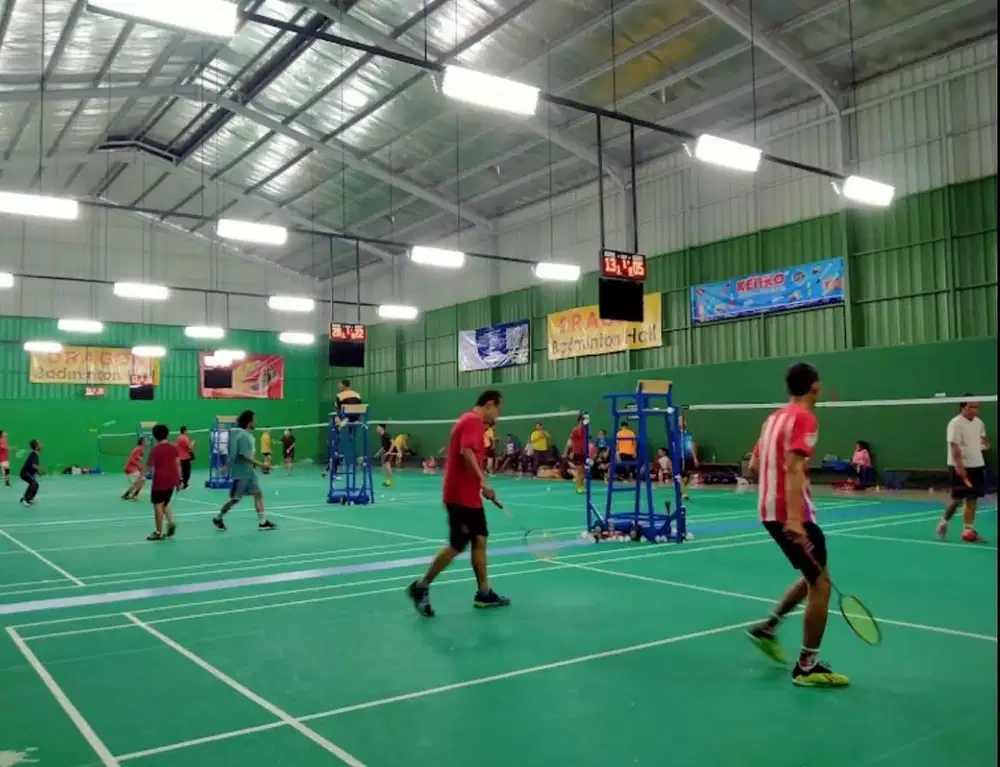 Dijual lapangan badminton di Pegadungan, Kalideres, Jakarta Barat.