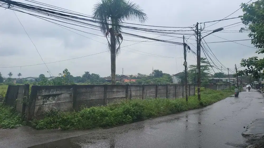 Tanah sudah tembok keliling Jl.Padat Karya, Curug, Tangerang -T-0156