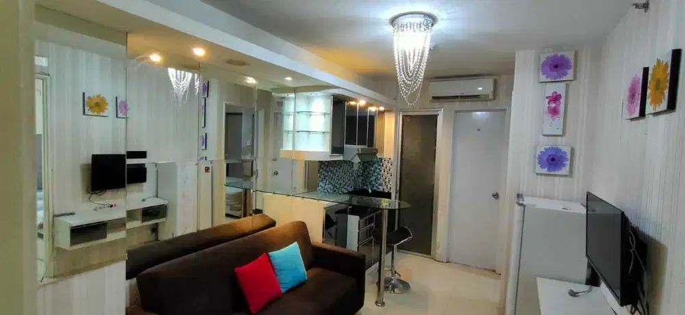 Apartemen Bassura City 2BR Full Furnished, View Pool, Langsung Pemilik