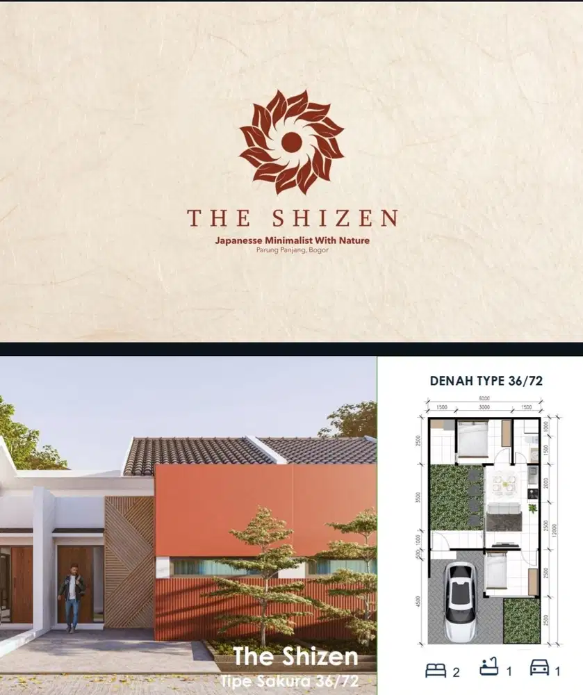 Tanah 72m² Dekat Stasiun Parung Panjang dan Toll Legok. Modal 200rb