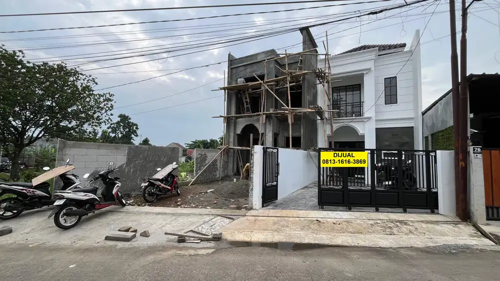 Rumah Baru Siap Huni dekat Tol Sawangan Akses Mudah Bebas Banjir
