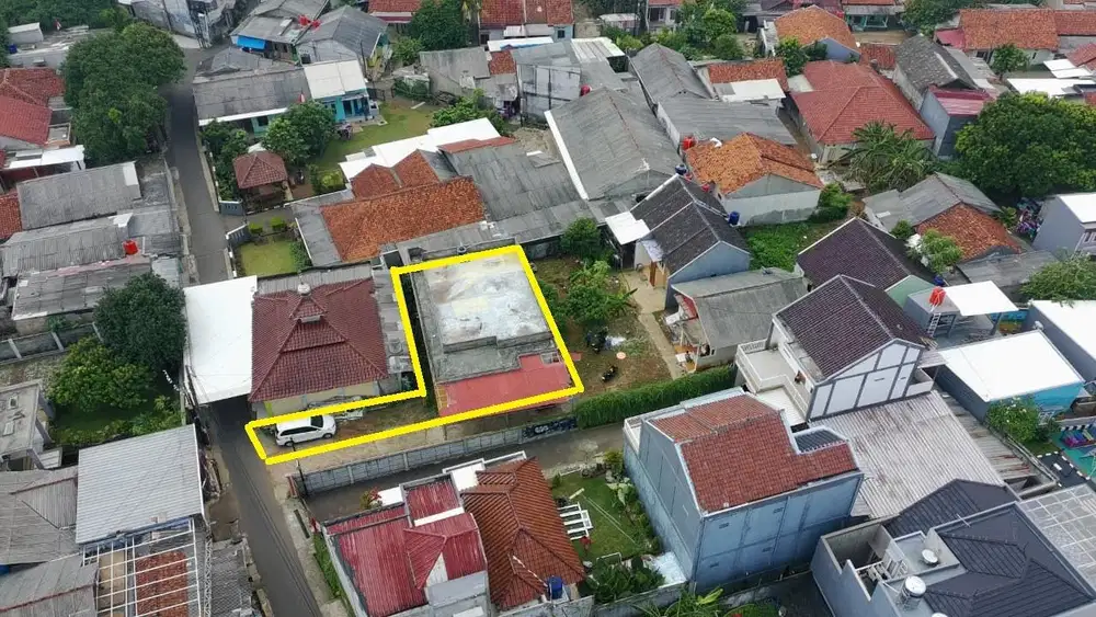 Rumah dekat Jalan Stasiun dan Tol di Pasir Putih Sawangan