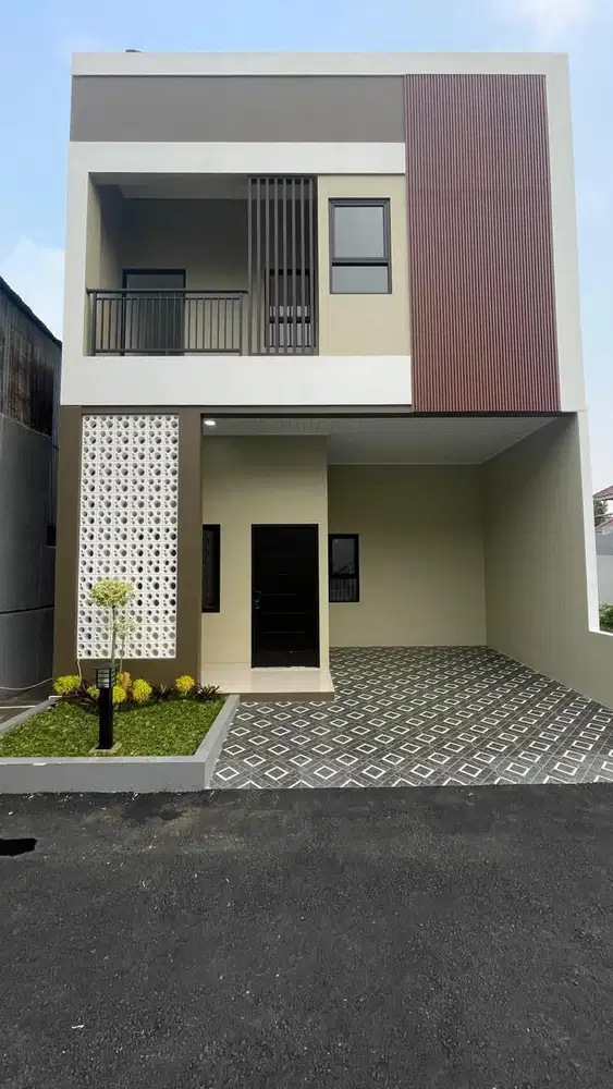 Rumah Asri Nyaman 2 Lantai Di Kukusan Depok