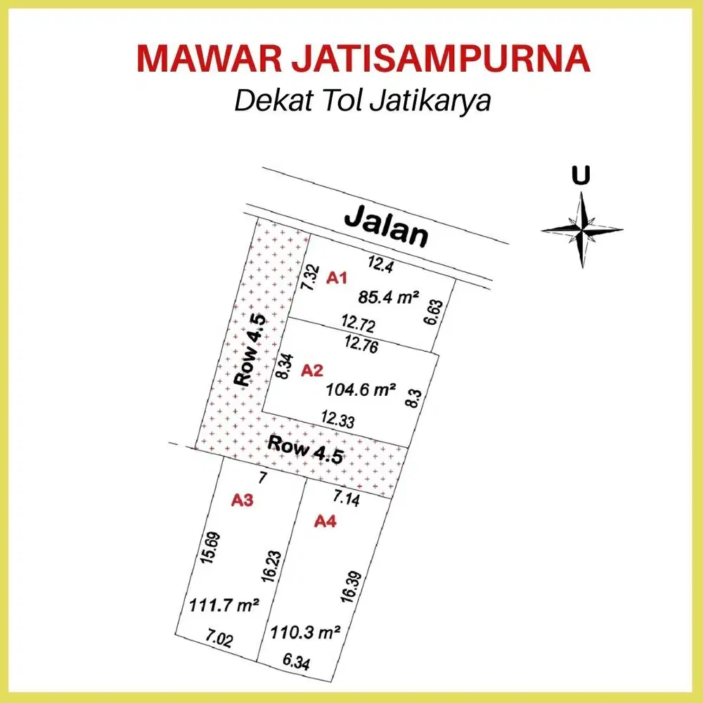 Lokasi Strategis! Kavling diJatisampurna, Selangkah ke Mitra Keluarga