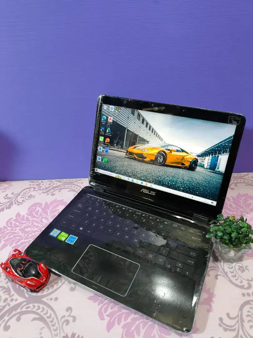 Laptop Asus tp301 i7 touchscreen Nvidia