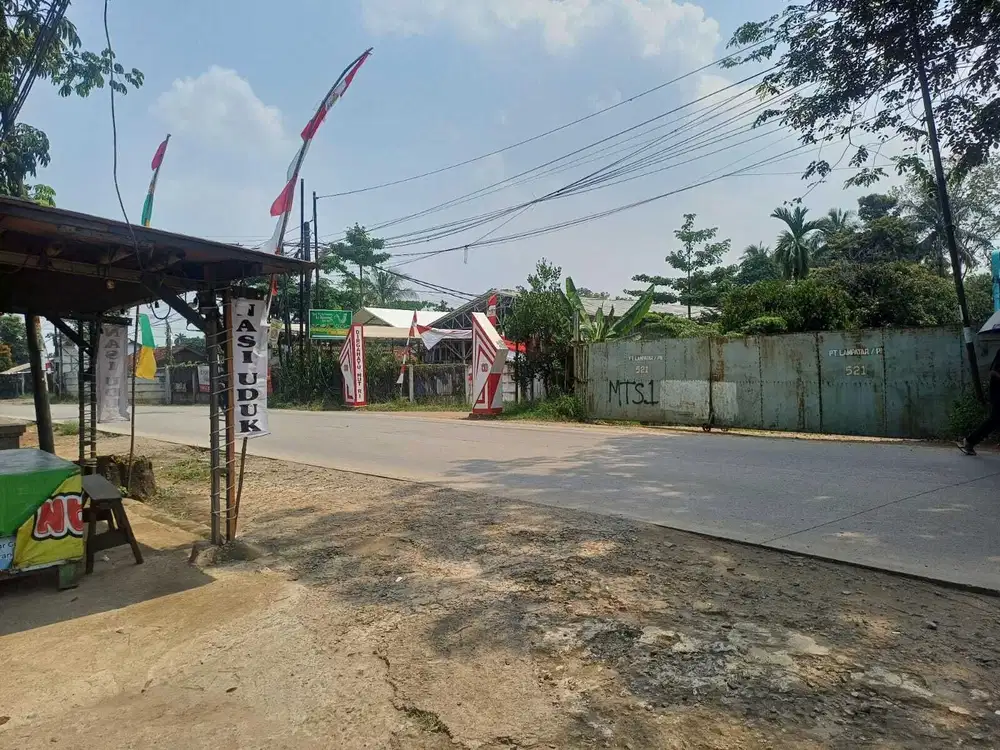 Dijual Tanah di Jalan Raya Kadusirung-Cisauk, Sangat Strategis