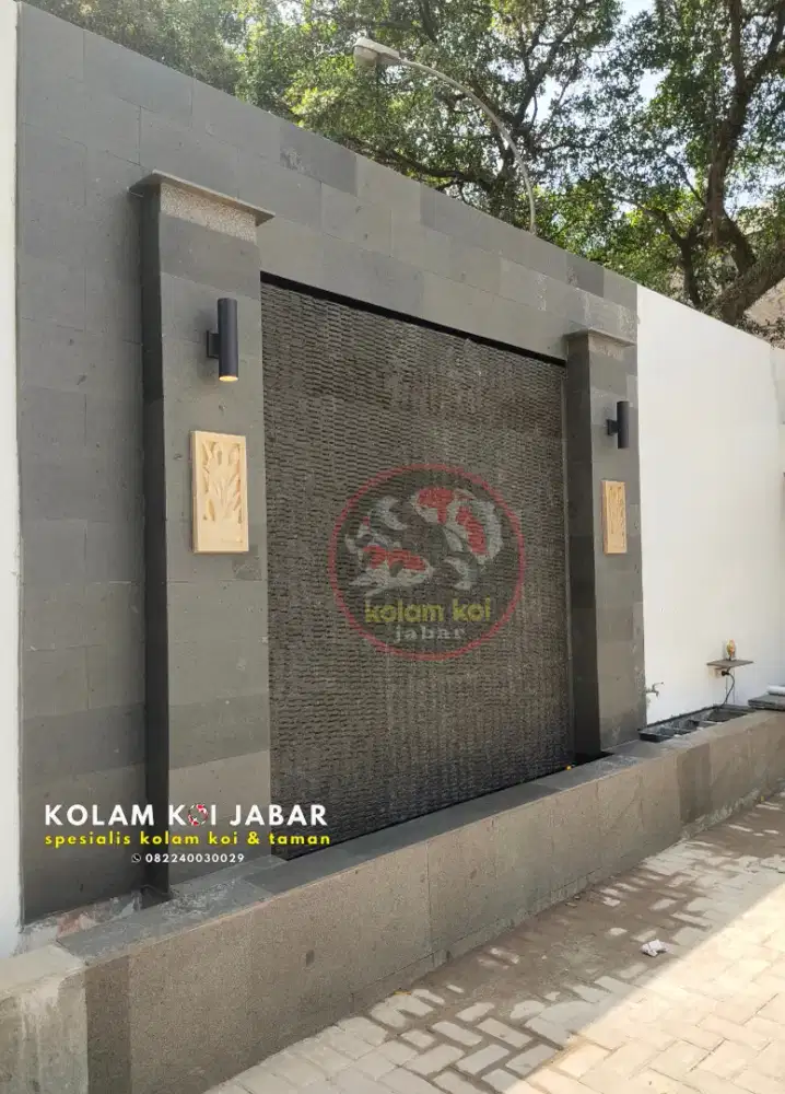 Kolam koi dan konstruksi kolam