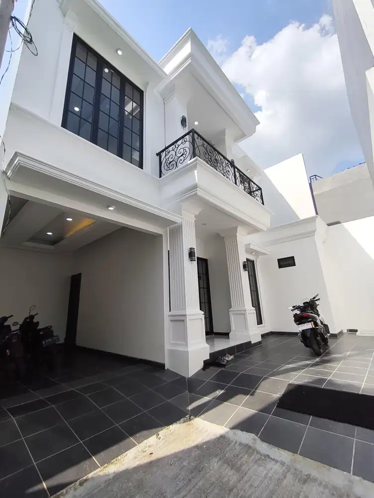 Rumah Modern Classic Dalam Cluster Jagakarsa Jakarta Selatan