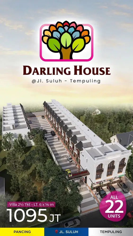 Komplek darling house jalan suluh