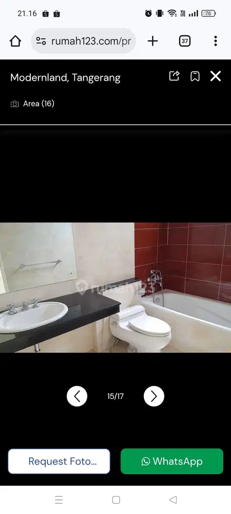 Rumah Bagus Siap Huni Premier Park Modernland Tangerang