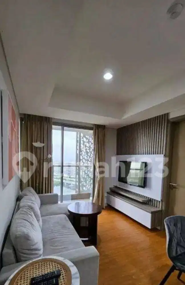 Dijual apartemen goldcoast sea view bagus siap huni full furnish