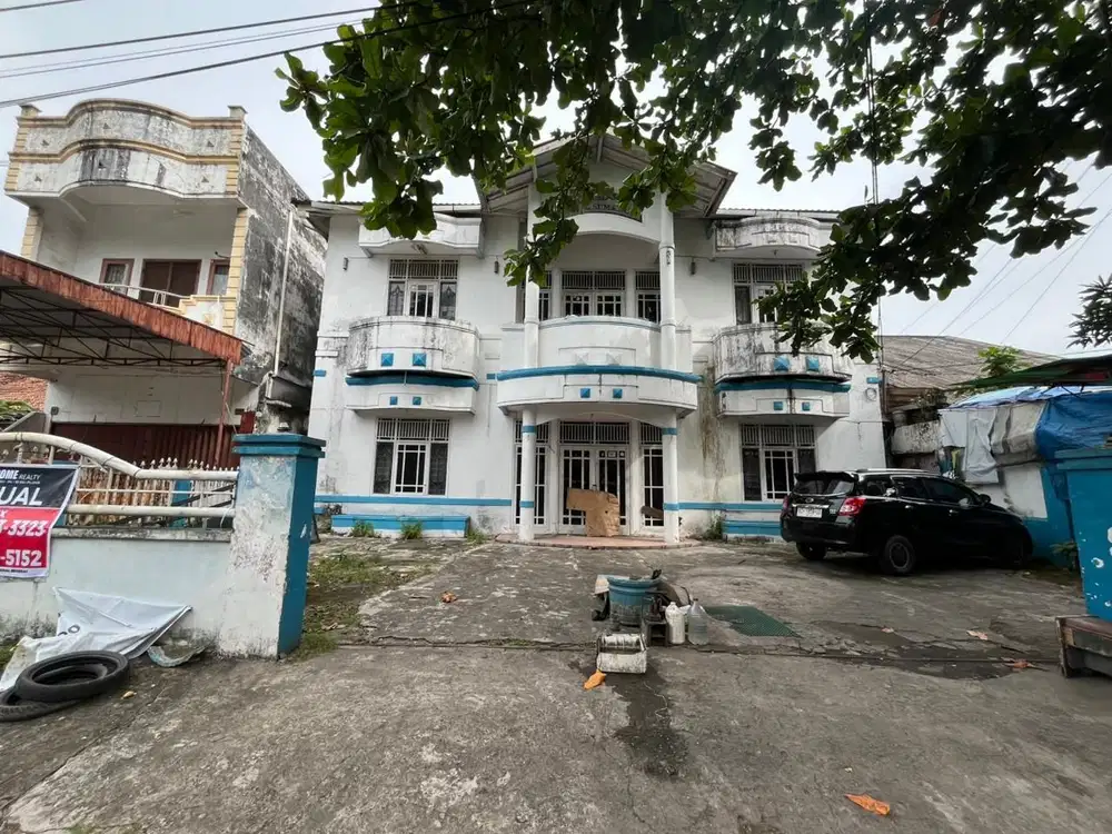 DIJUAL TANAH RUMAH DAN HOTEL JALAN MAYOR RUSLAN PALEMBANG