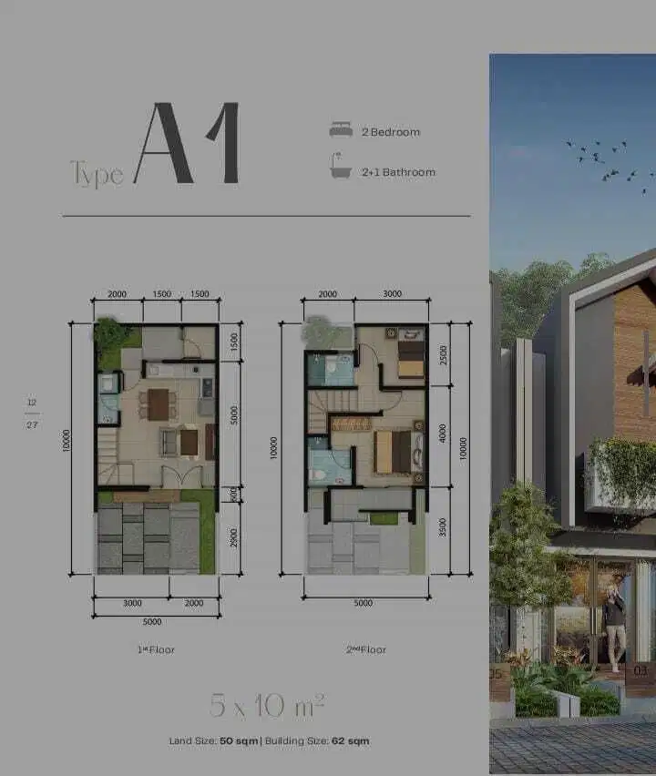 Perumahan Baru Exclusive Cluster Lavender Puri Botanical Joglo