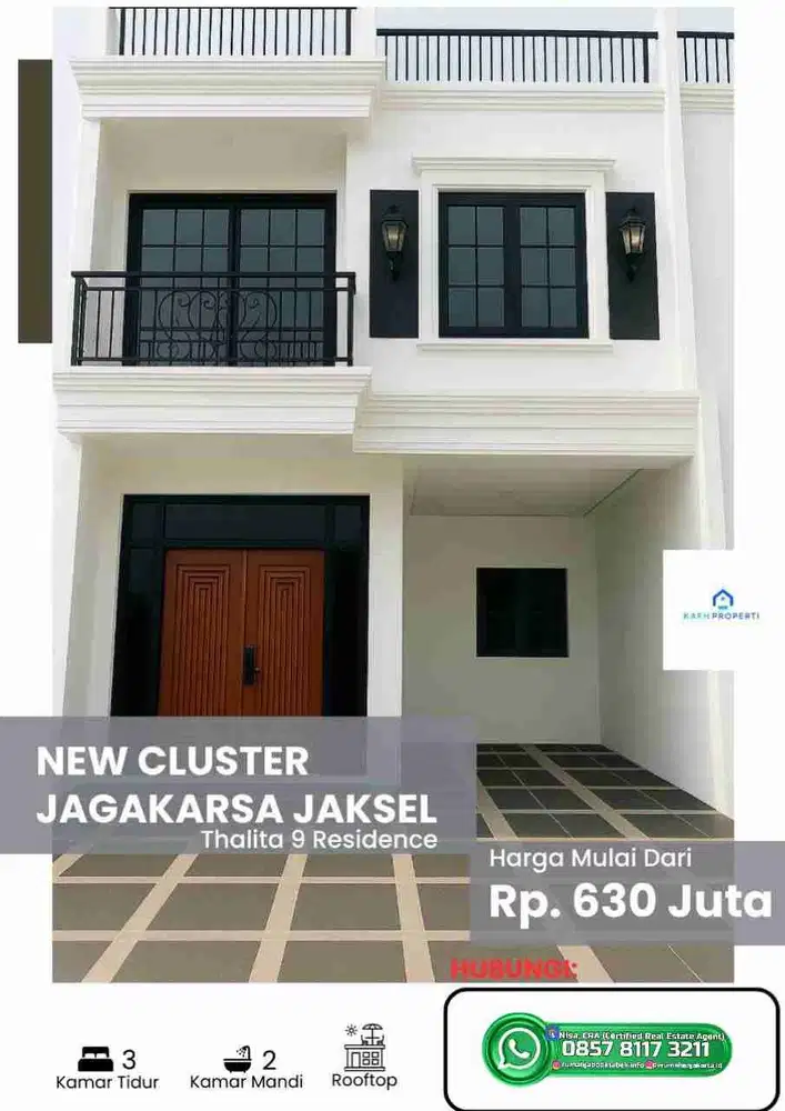 Rumah KPR Di Jagakarsa Dekat Jl M Kahfi 1 Stasiun Pondok Cina UI