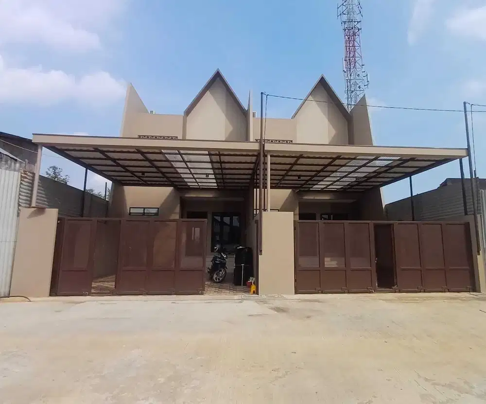 DIJUAL RUMAH SCANDINAVIAN BARU DEKAT GRAMEDIA KM 7 PALEMBANG