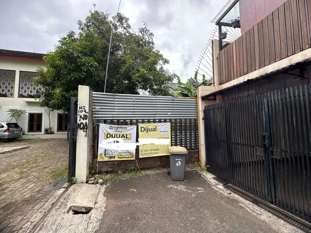 Tanah 310 m2 (17x18) di Jl Manunggal Jaya Lebak Bulus Jakarta