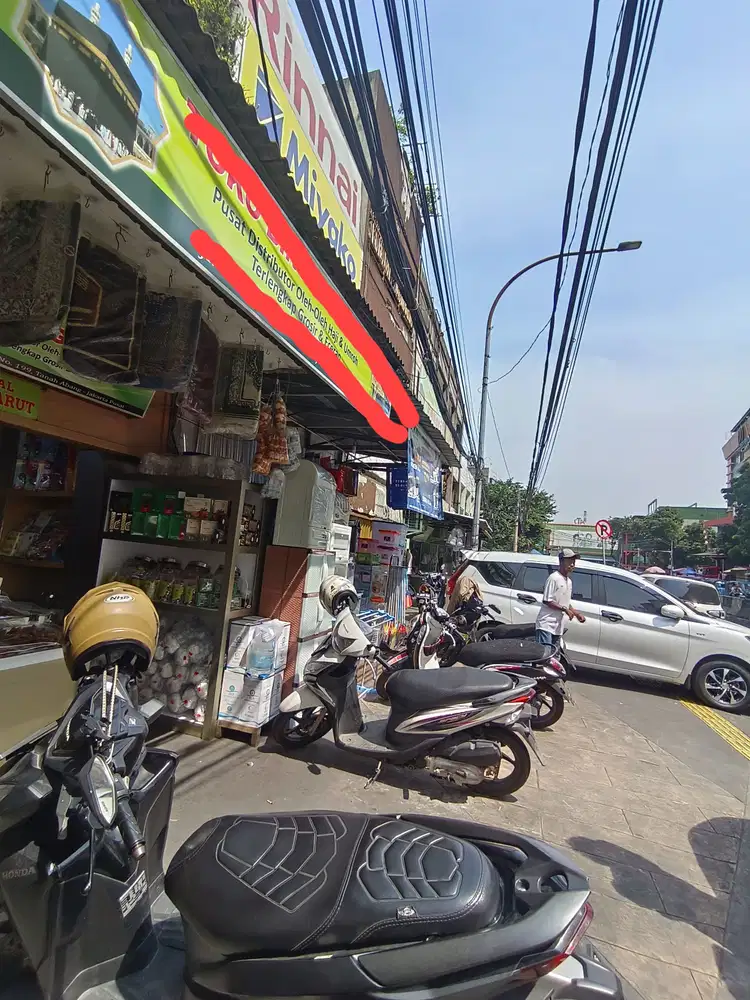 Jual cepat ruko pinggir jalan raya di tanah abang pasar jakarta pusat