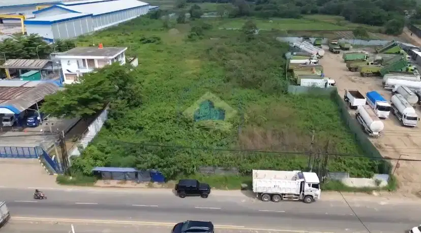 Jual tanah industri dekat tol ciujung ciruas serang banten