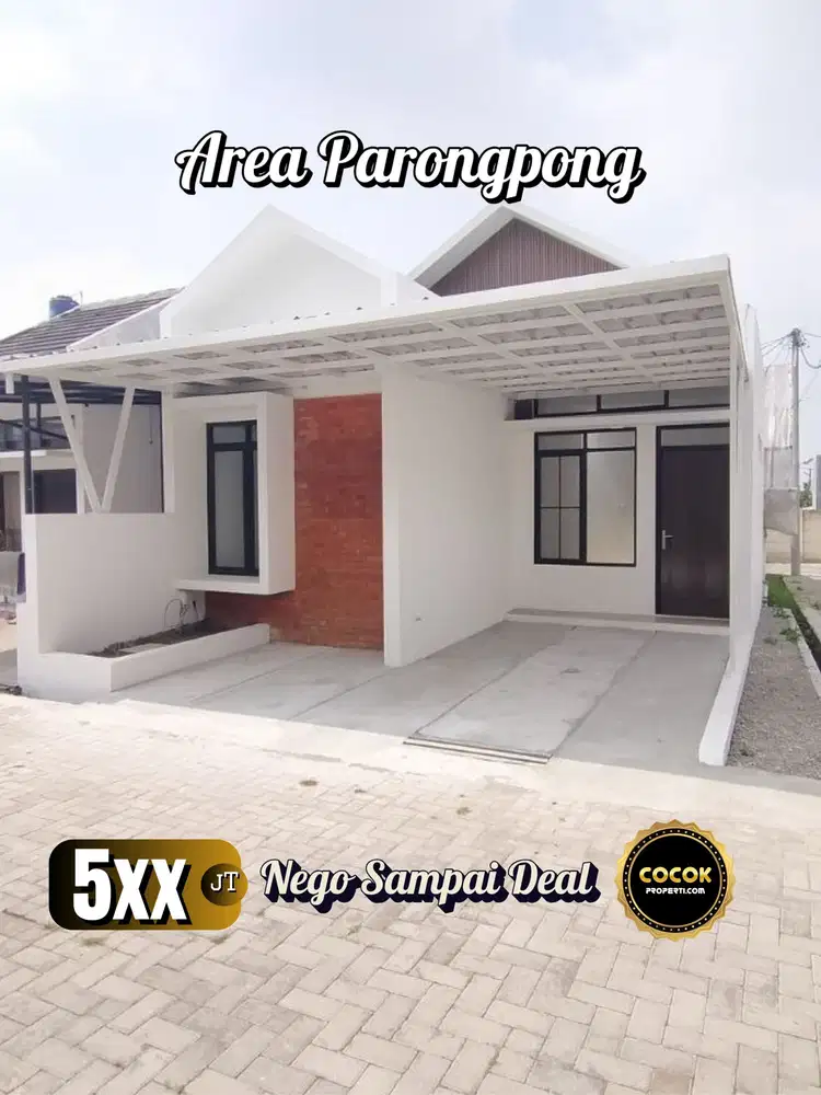 Rumah Baru Nuansa Villa Cantik di Cihanjuang dkt Lembang Upi Setiabudi