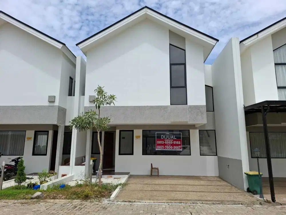 DIJUAL RUMAH FLORISTA GARDEN CLUSTER CULIA KM 7 PALEMBANG