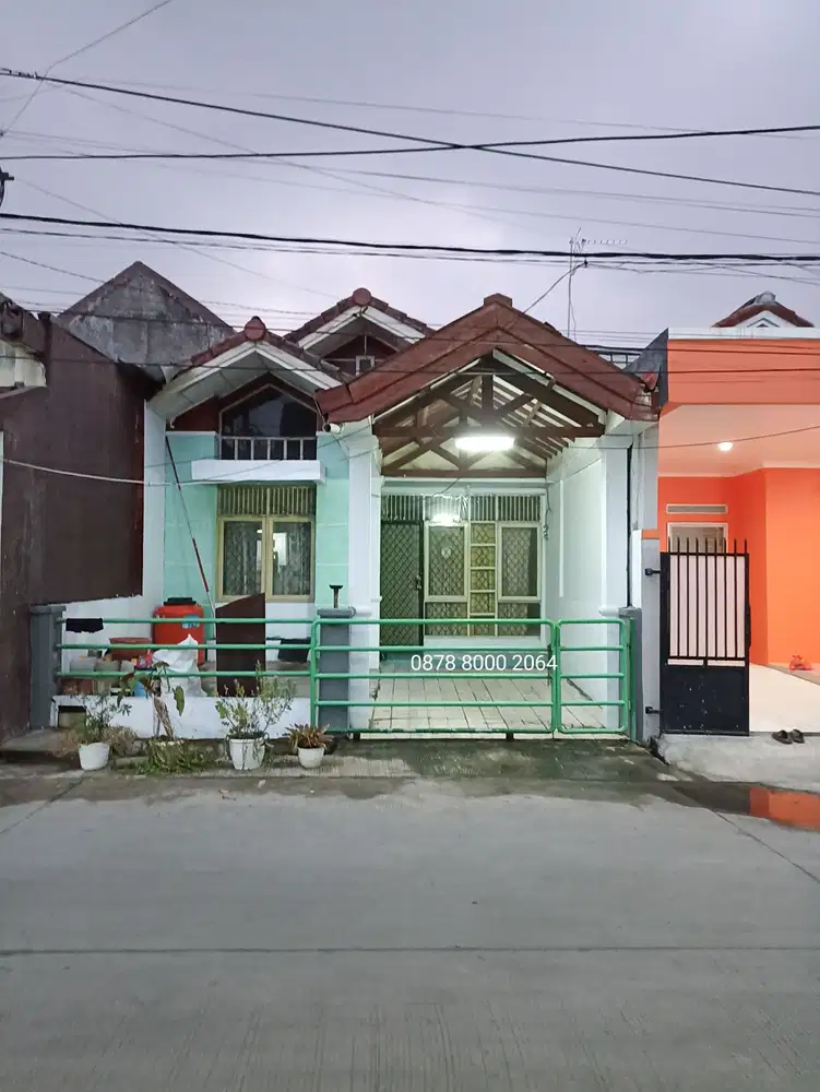 Jual cepat murah rumah komplek taman harapan baru thb bekasi aqua hi