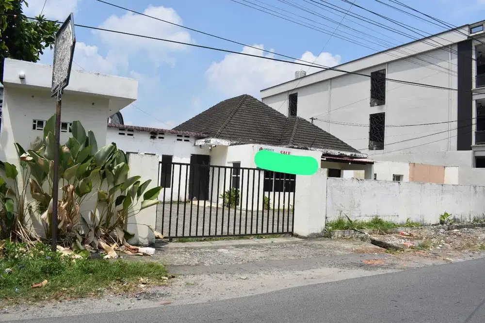 RUMAH DI MEDAN BARU LEBAR TANAH 25 METER