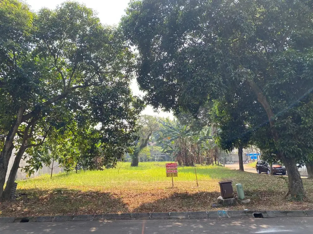 Dijual Cepat Kavling Hook Taman Giri Loka Siap Bangun di BSD City