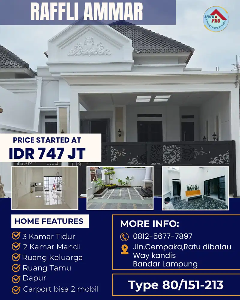 RUMAH MEWAH ELEGAN LOKASI STRATEGIS