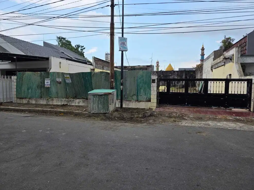 Sewa Tanah Row Jalan 5mobil, kawasan komersial Kertajaya Indah