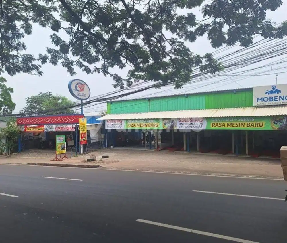 Kavling Komersial Lokasi Strategis Pinggir Jalan Raya Cibubur