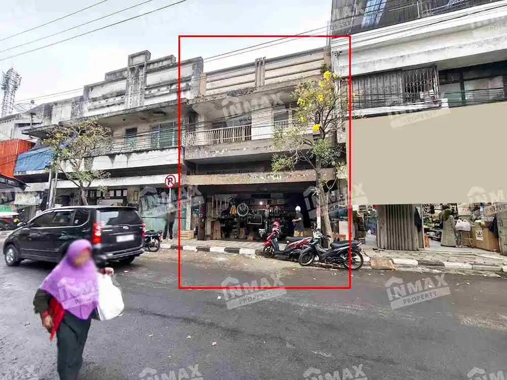 JUAL RUKO PASAR BESAR MALANG, PUSAT RETAIL DAN GROSIR, TRAFFIC RAMAI