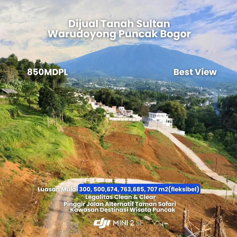 Kavling sultan mewah cisarua puncak bogor