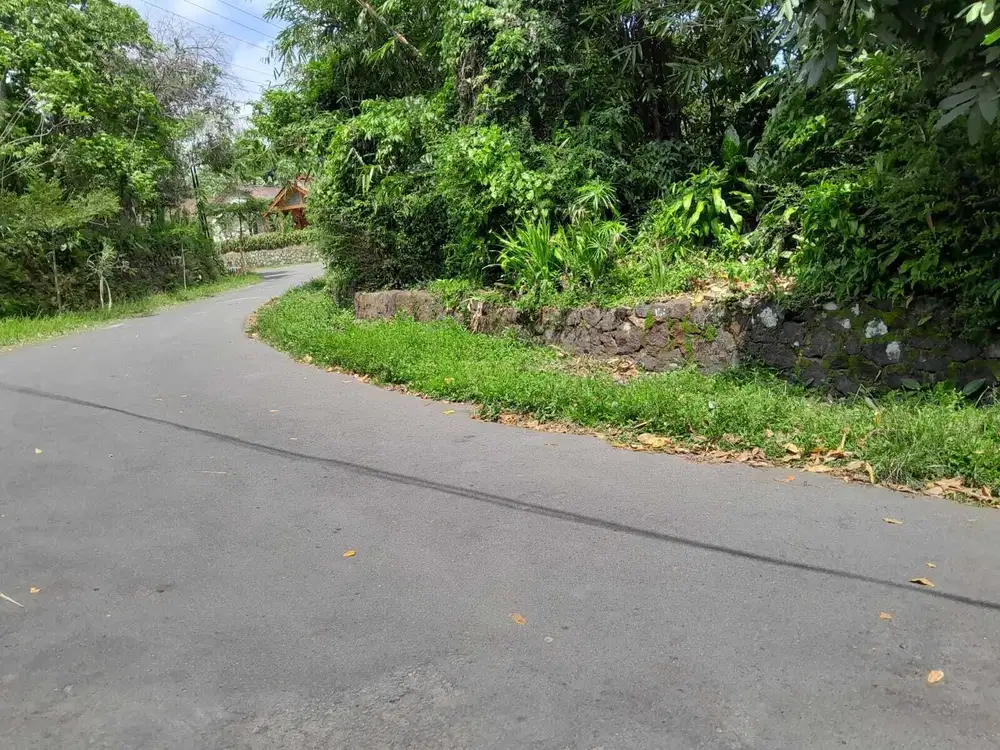 Jual MURAH tanah SHM atas jalan di Pakem Sleman dekat Kaliurang