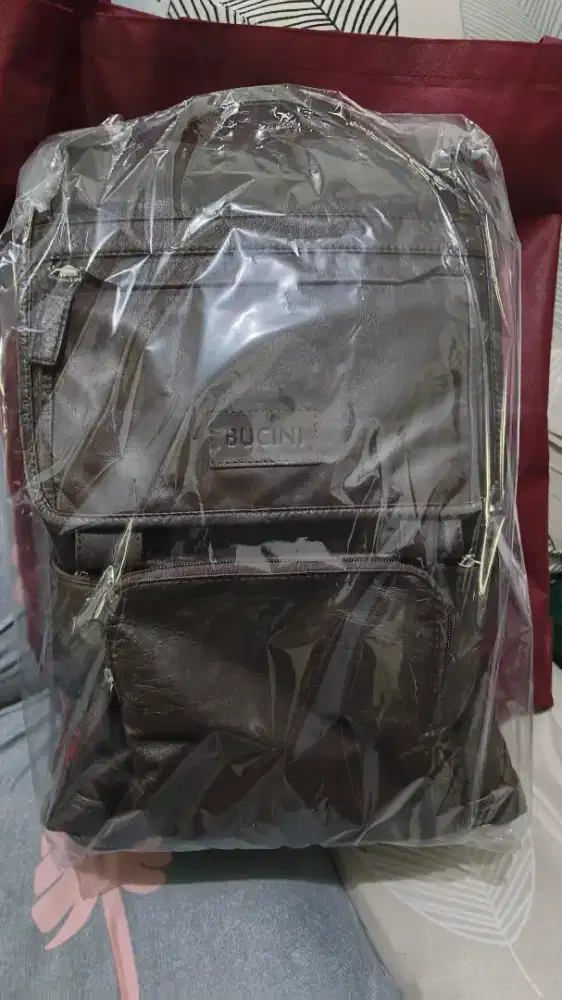Tas Kulit Ransel Bucini Original