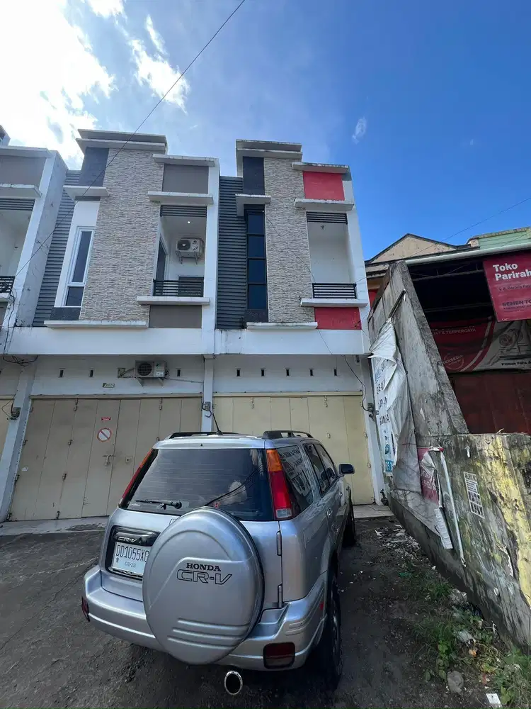 Dijual Ruko strategis pinggir jalan utama Jalan Borong Raya makassar