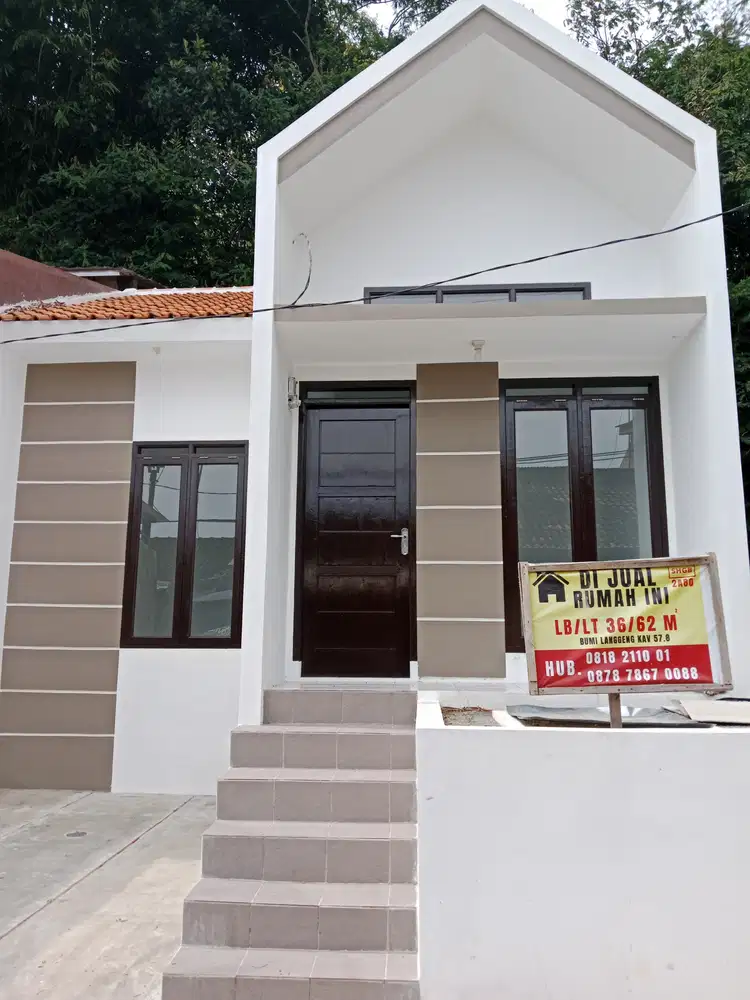 Rumah modern KPR Bandung Timur Free Furniture