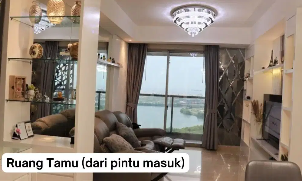Dijual Apartment Gold Coast PIK 3BR 113m2 Tower Bahama Best View