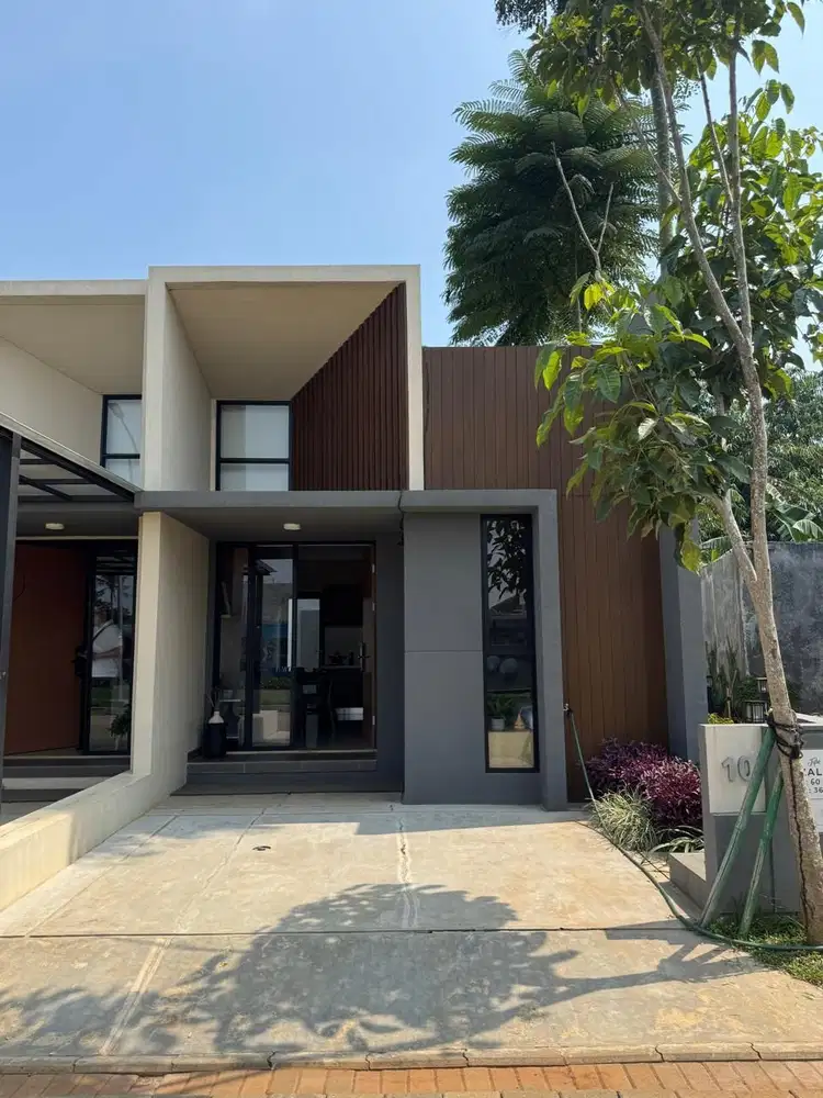 Rumah Baru Tanpa DP hanya 8 menit ke Pintu TOL & Stasiun KRL Hiera BSD