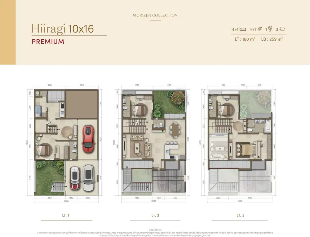Dijual Rumah di Cluster Morizen, Summarecon Bekasi