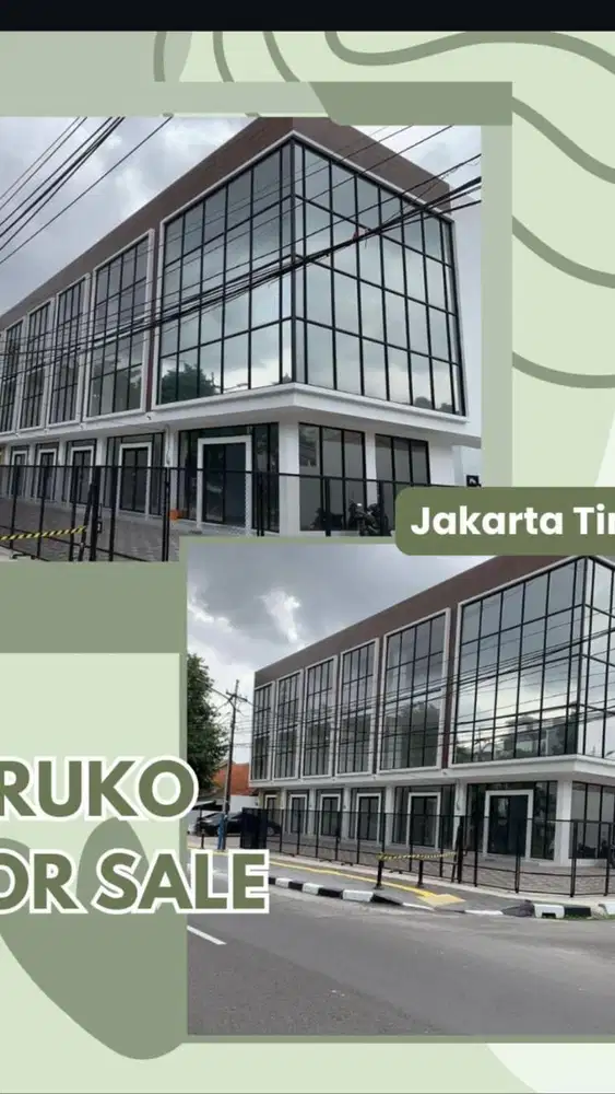 Dijual Ruko Bagus 3 lantai di Cipinang Jakarta Timur