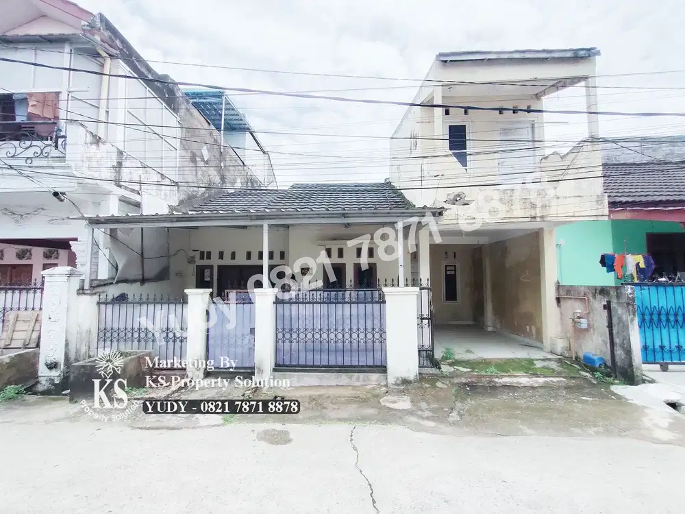 Rumah lokasi Strategis tengah kota di Belakang KFC Demang Lebar Daun