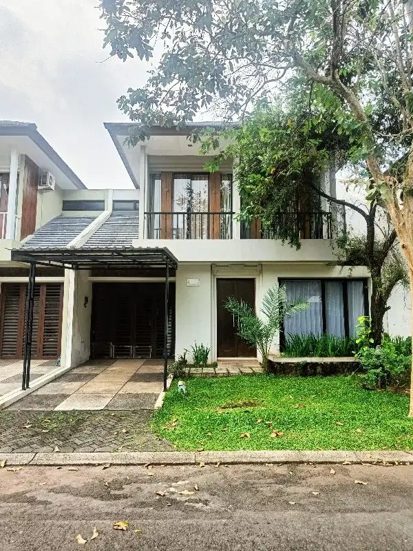 disewakan rumah furnish siap huni di cluster lavanya avani bsd