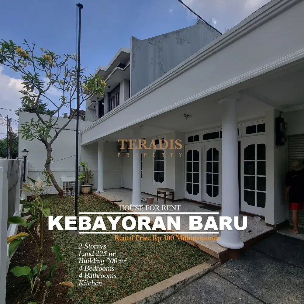 DISEWAKAN RUMAH DI DAERAH KEBAYORAN BARU