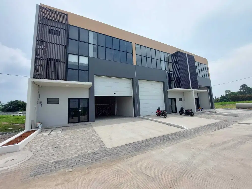 Brand New Gudang Warehouse Luas 324m tanpa Office Dekat Bandara