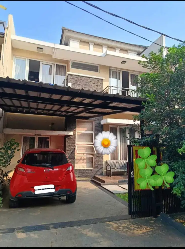 Jual Cepat Rumah Rapih Depan Taman Cibubur Country