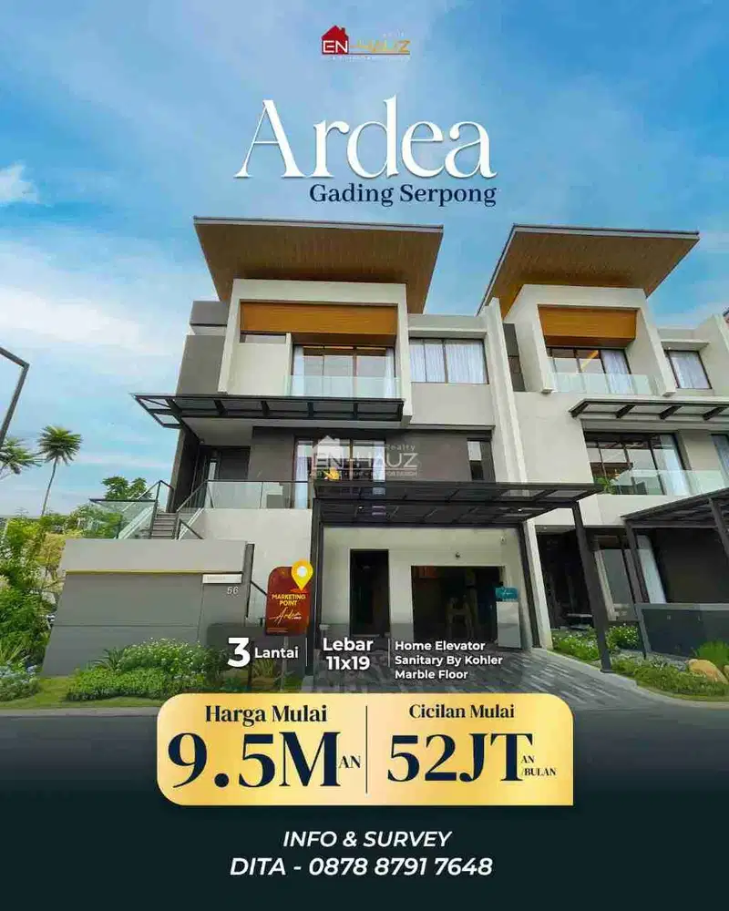 Cluster Ardea Heron Rumah Luxury Summarecon Gading Serpong BSD