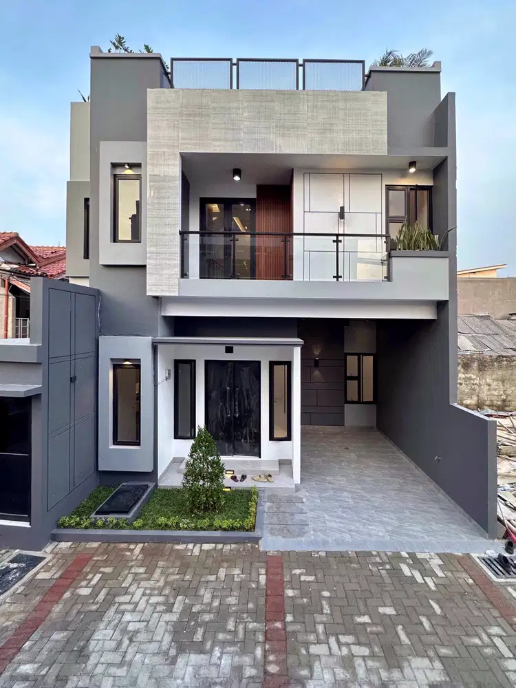 Rumah Baru Plus Rooftop Di Cluster Poltangan Ps Minggu Jaksel