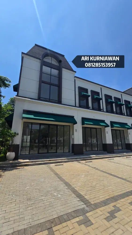 Ruko La VALLE citra garden serpong dp nol % & free ppn 100%! 5 unit lg